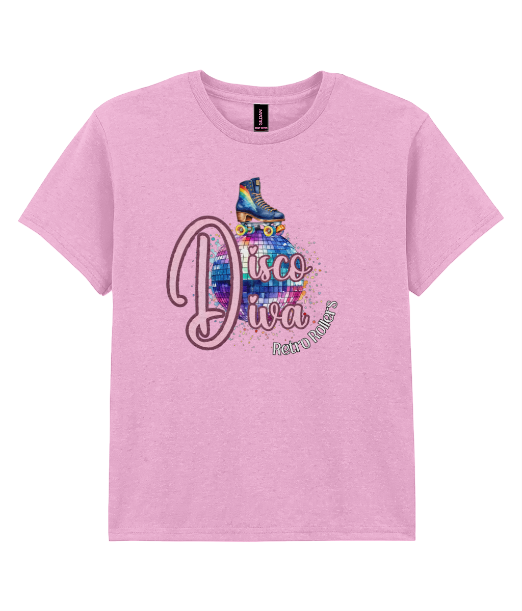 KIDS: Disco Diva Gildan Kids SoftStyle® Ringspun T-Shirt