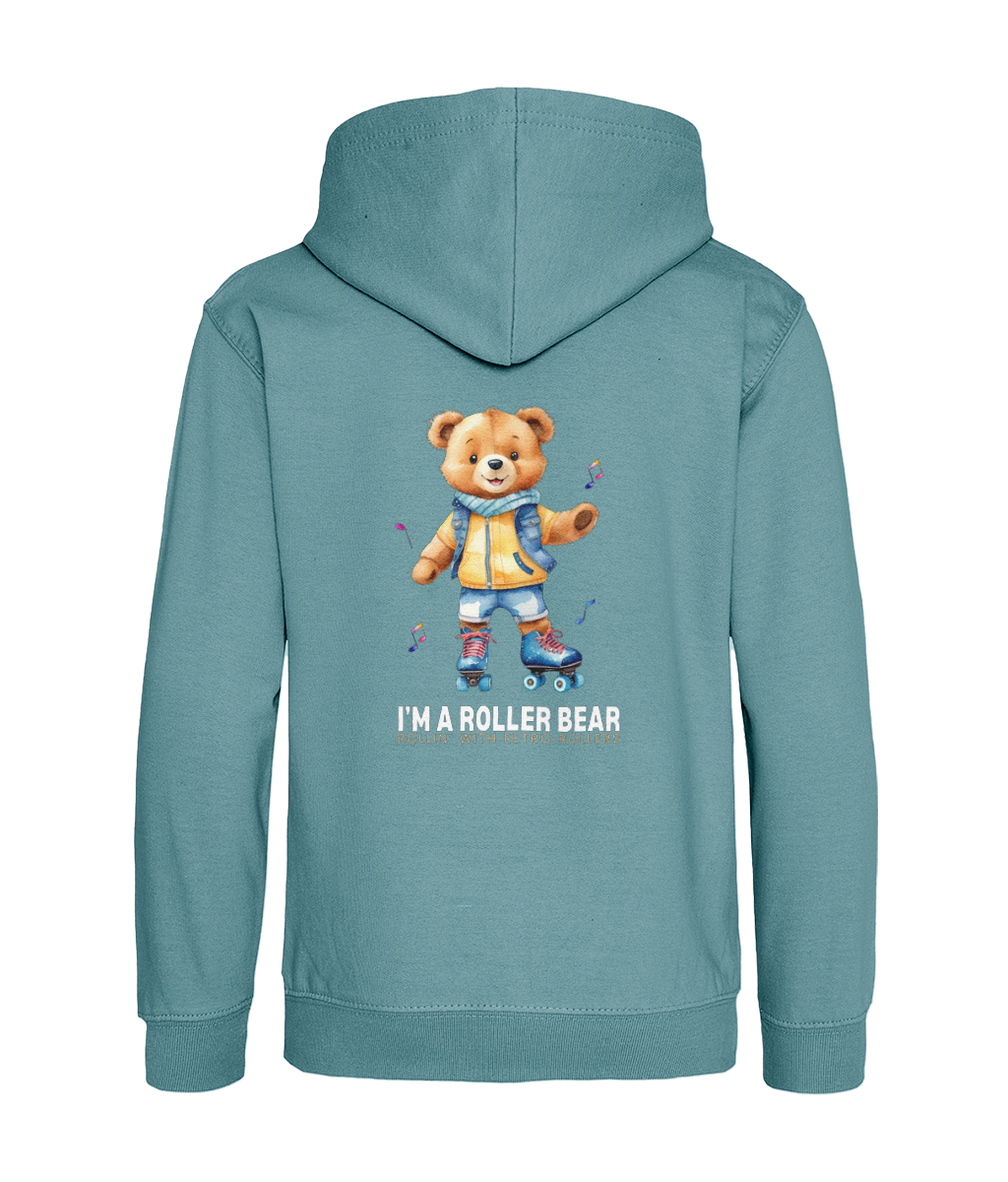 KIDS: The Roller Bears (DESIGN A) AWDis Kids Hoodie