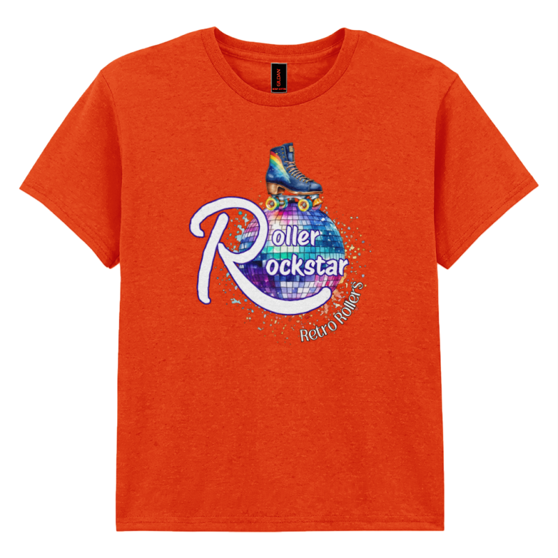 KIDS: Roller Rockstar Gildan Kids SoftStyle® Ringspun T-Shirt