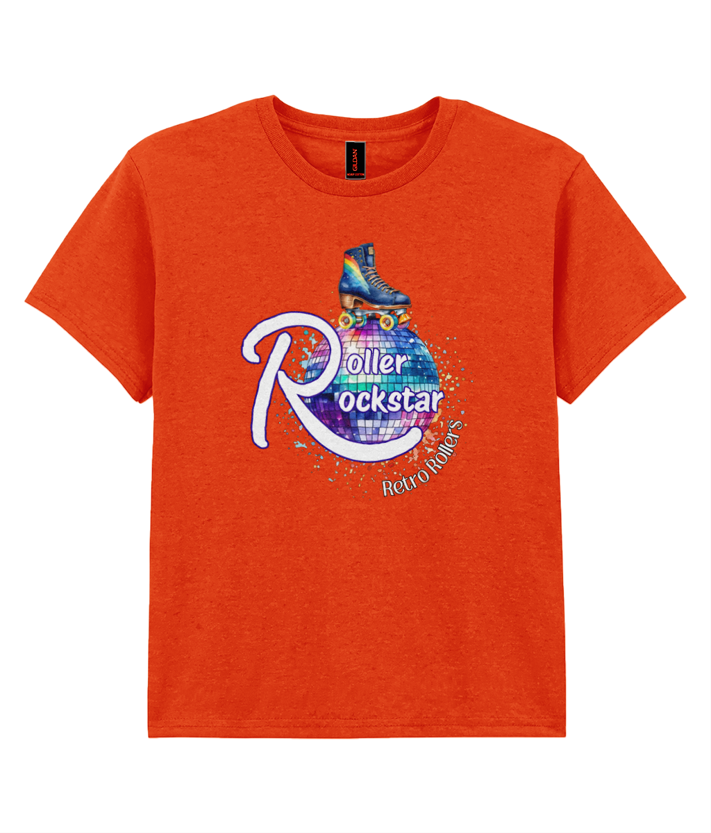 KIDS: Roller Rockstar Gildan Kids SoftStyle® Ringspun T-Shirt