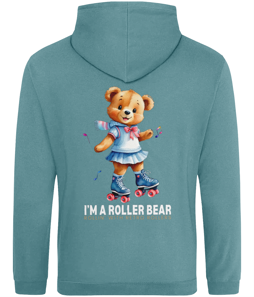 ADULTS: The Roller Bears (DESIGN B) AWDis College Hoodie