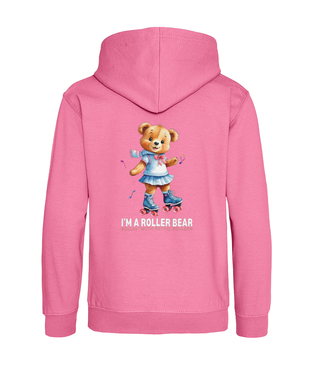 KIDS: The Roller Bears (DESIGN B) AWDis Kids Hoodie