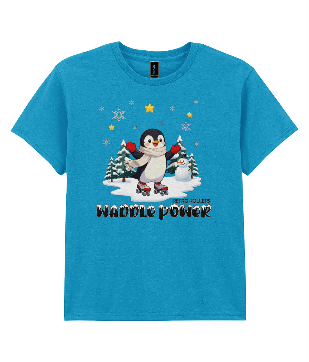 KIDS: Waddle Power Gildan Kids SoftStyle® Ringspun T-Shirt