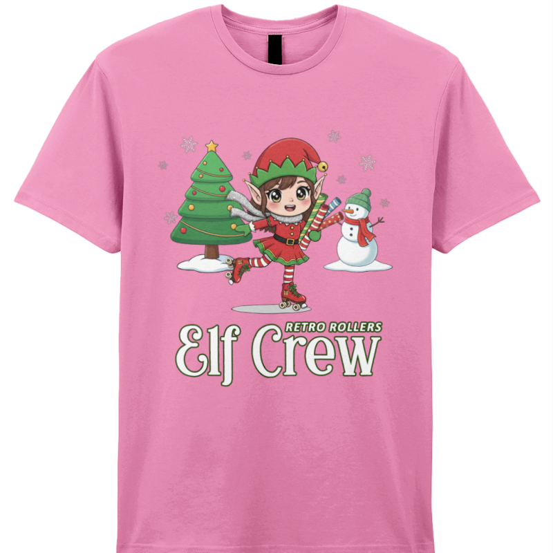 ADULTS: Elf Crew Girl Gildan SoftStyle® Ringspun T-Shirt