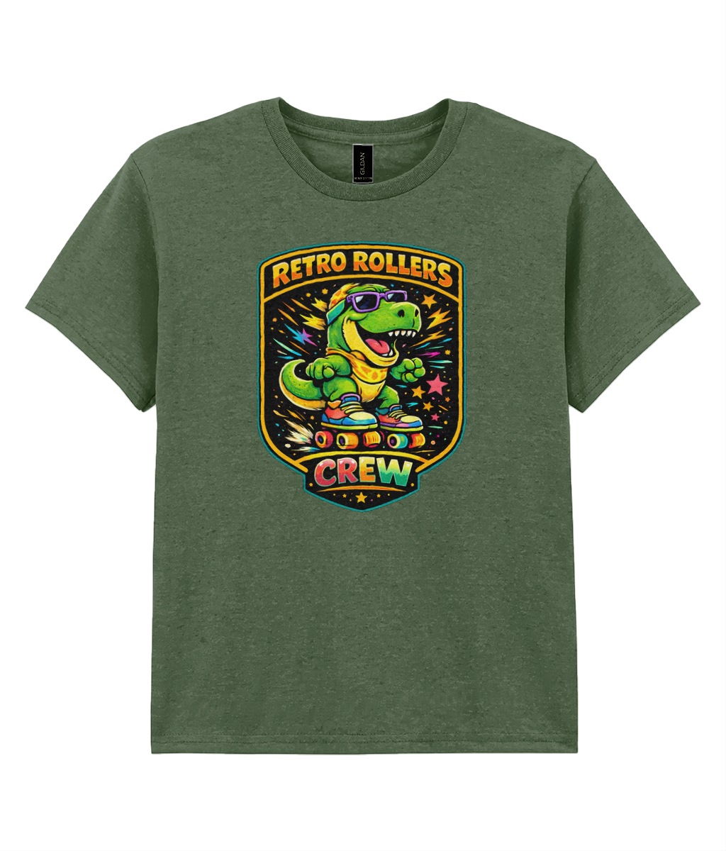 KIDS: RABBLE T-Rex - Gildan Kids SoftStyle Ringspun T-Shirt