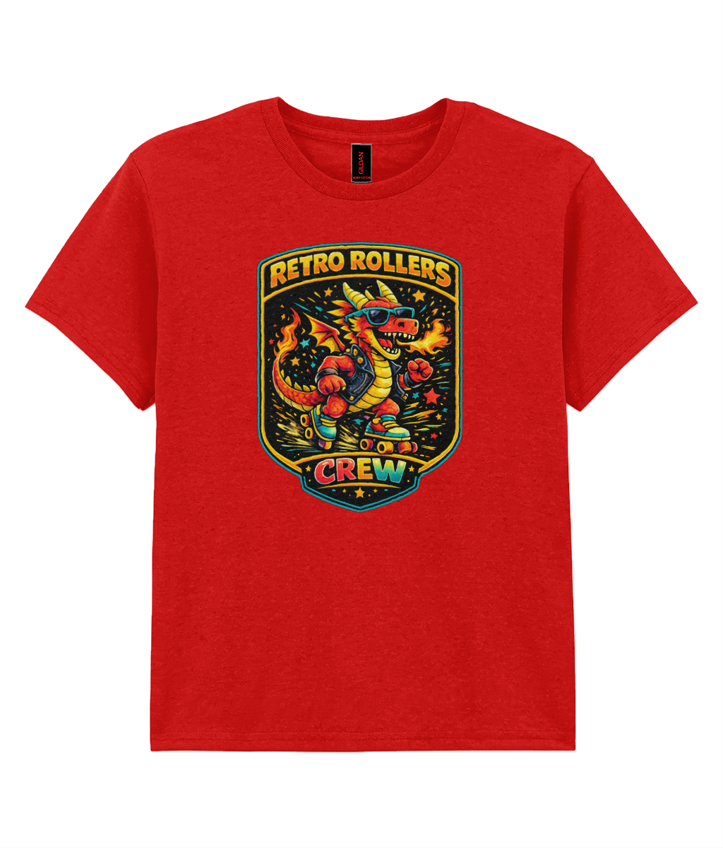 KIDS: RABBLE Dragon - Gildan Kids SoftStyle Ringspun T-Shirt RABBLE Dragon