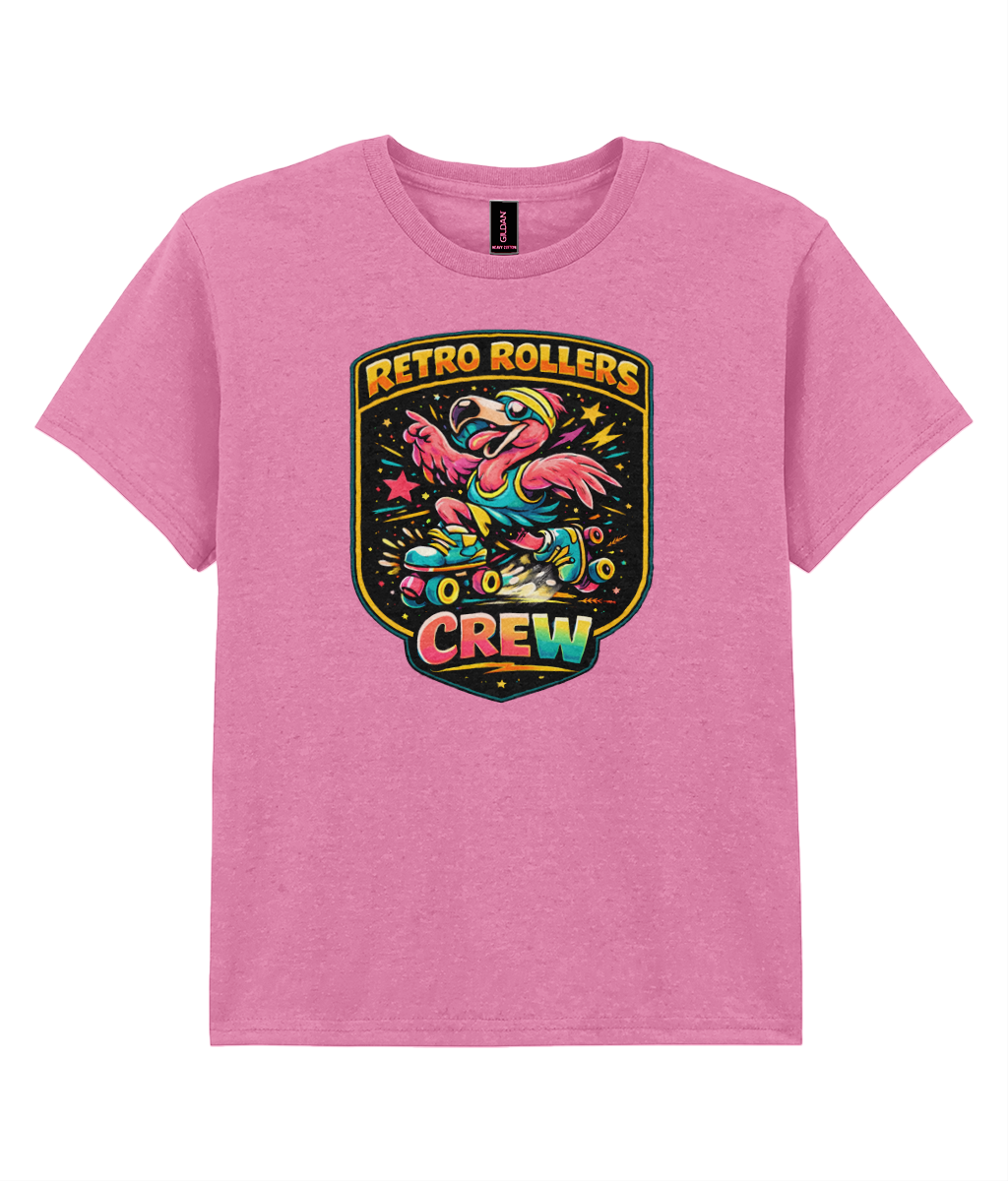 KIDS: RABBLE  Flamingo - Gildan Kids SoftStyle Ringspun T-Shirt