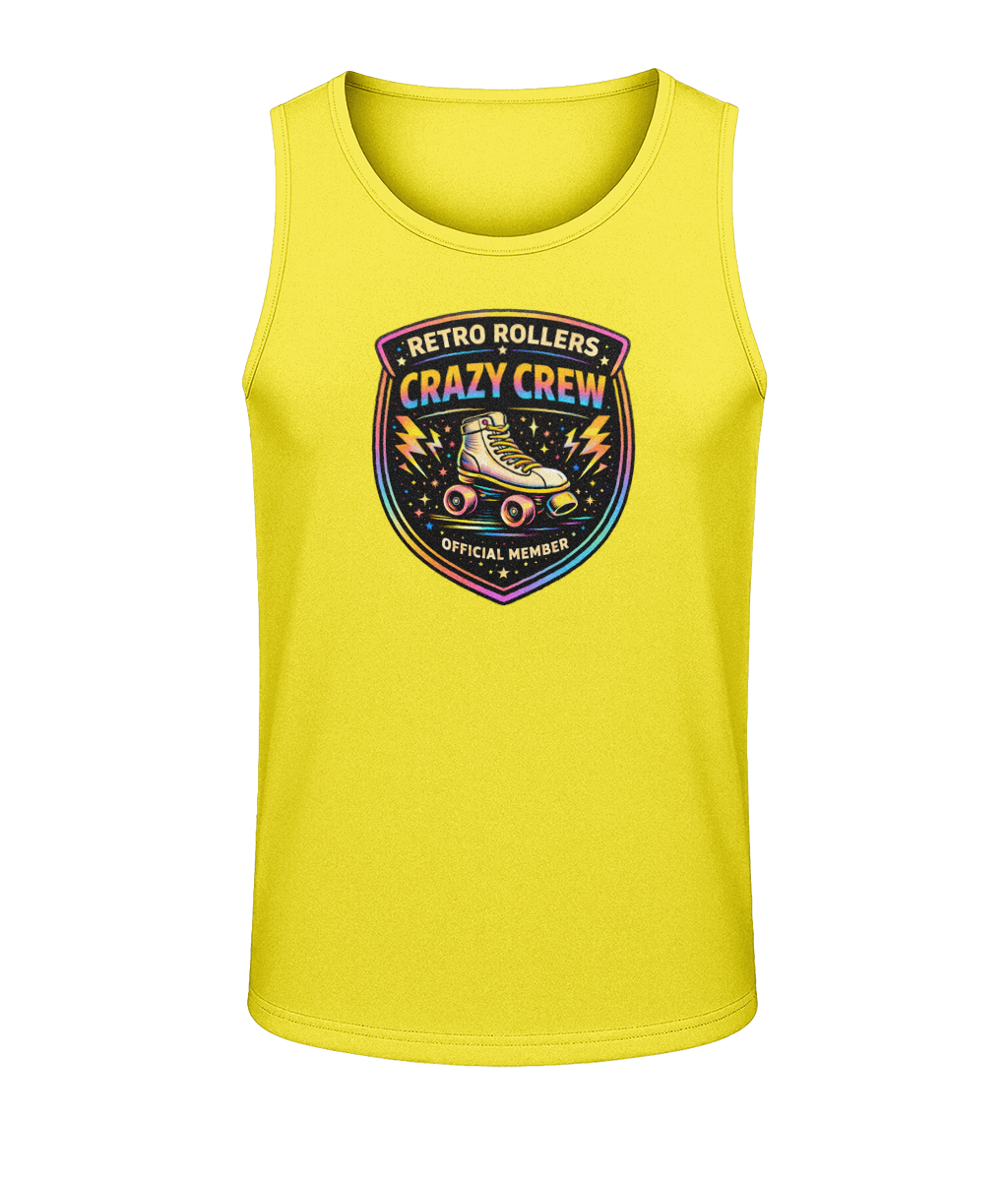 MENS: RETRO ROLLER MEMBER Crazy Crew - AWDis Just Cool Men's Cool Vest