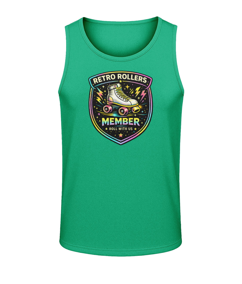 MENS: RETRO ROLLER MEMBER Roll With Us - AWDis Just Cool Men's Cool Vest