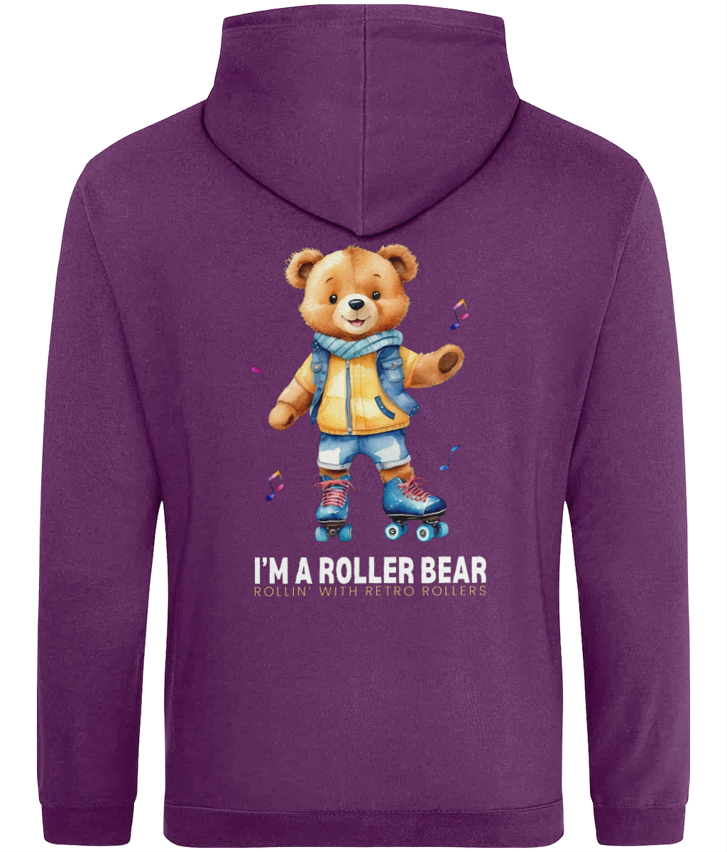 ADULTS: The Roller Bears (DESIGN A) - AWDis College Hoodie