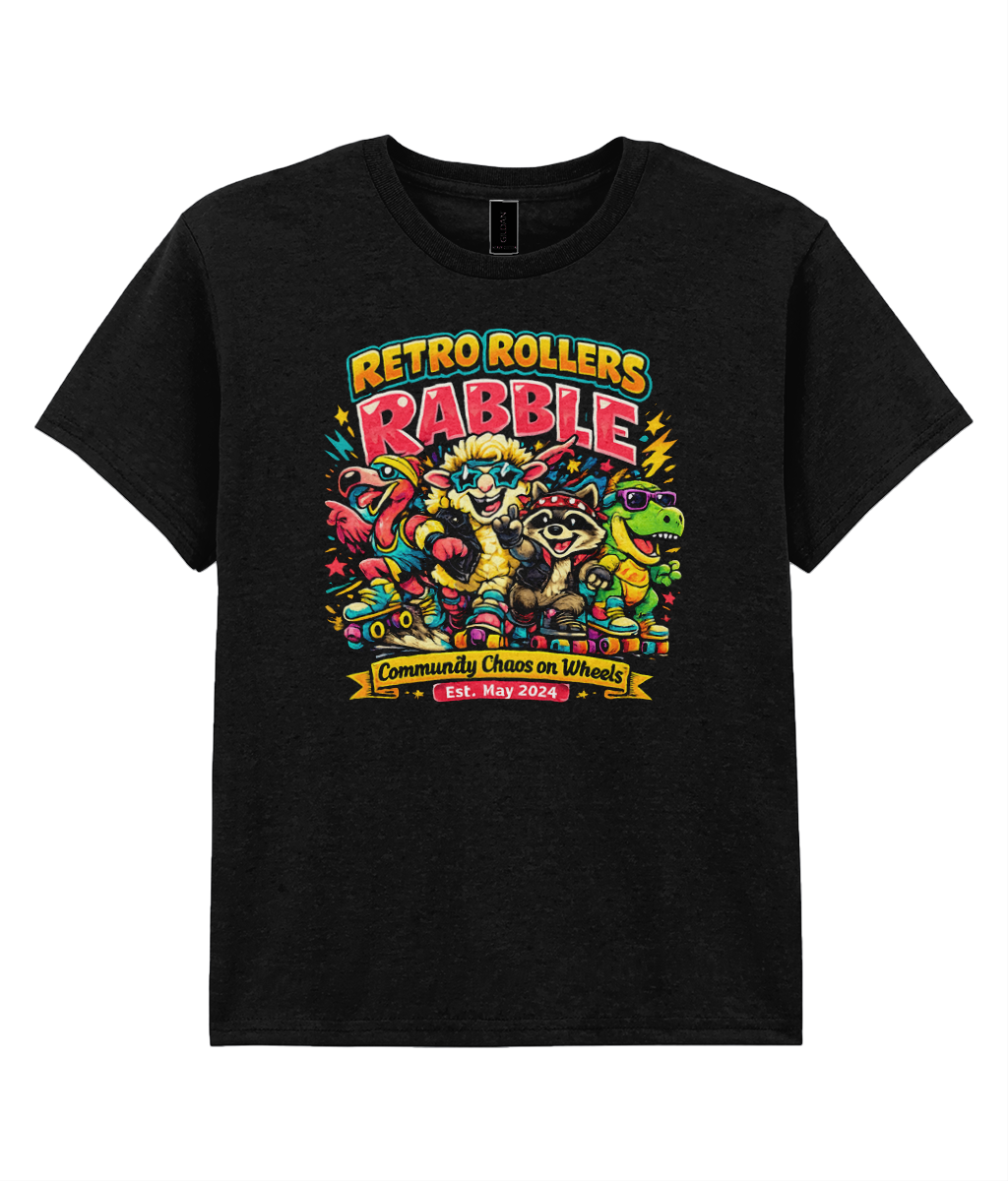KIDS: RABBLE Community Chaos - Gildan Kids SoftStyle Ringspun T-Shirt