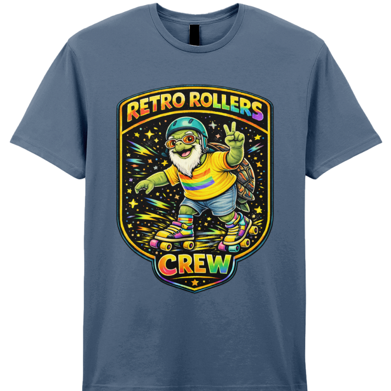 ADULTS: RABBLE Grandad Turtle - Gildan SoftStyle® Ringspun T-Shirt