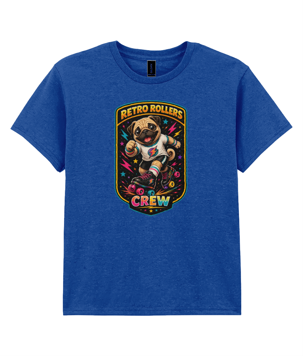 KIDS: RABBLE Pug - Gildan Kids SoftStyle Ringspun T-Shirt