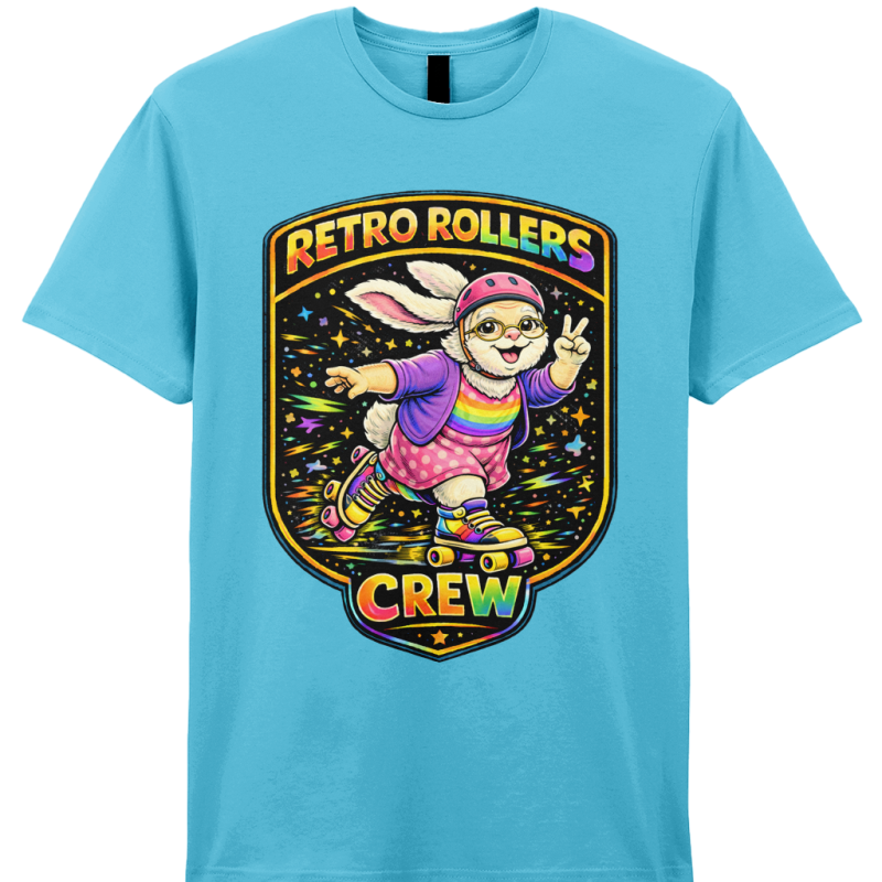 ADULTS:  RABBLE Grandma Bunny - Gildan SoftStyle® Ringspun T-Shirt