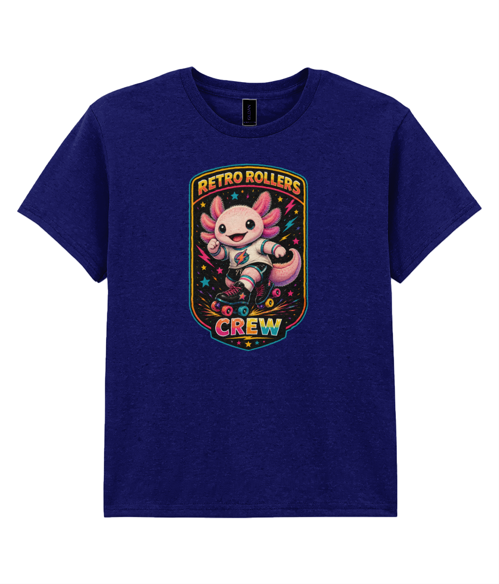 KIDS: RABBLE Axolotl - Gildan Kids SoftStyle Ringspun T-Shirt